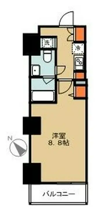 アイル川崎ステーションプラザ 10階階 間取り