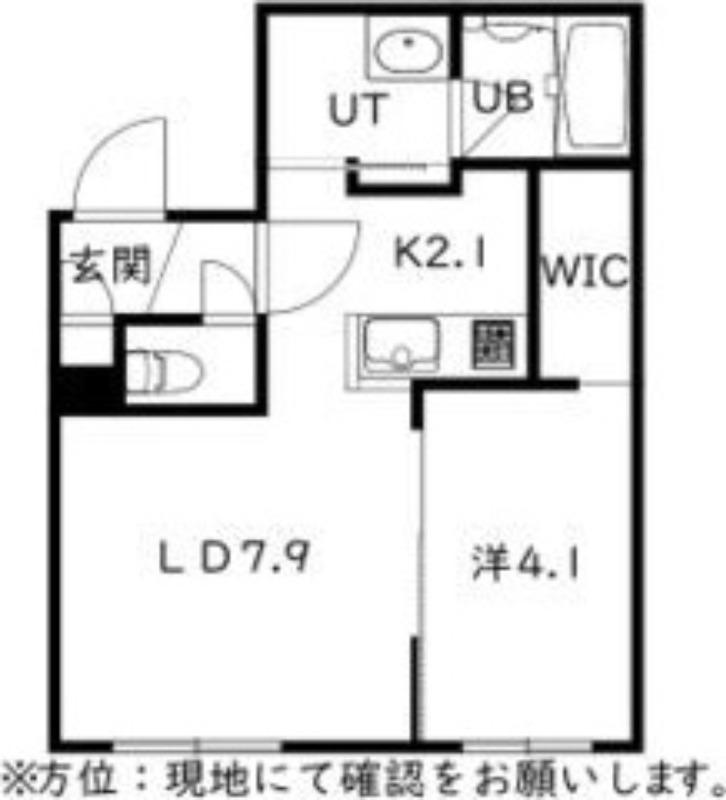 LINK N19(1LDK/2階)の間取り写真