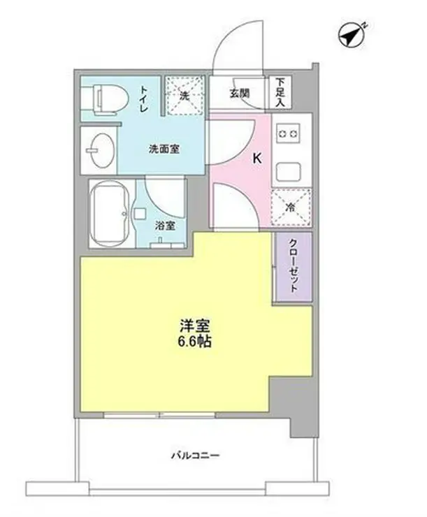 プラース千代田富士見 3階階 間取り