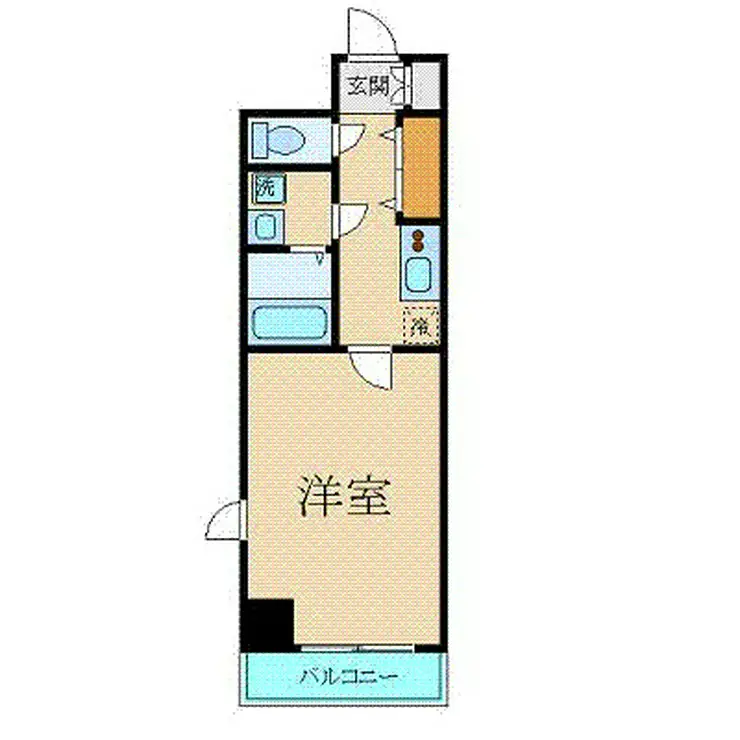 アヴィニティー銀座東 8階階 間取り