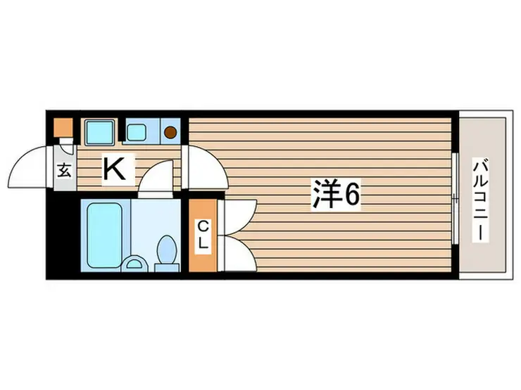 レクセル日吉 2階階 間取り