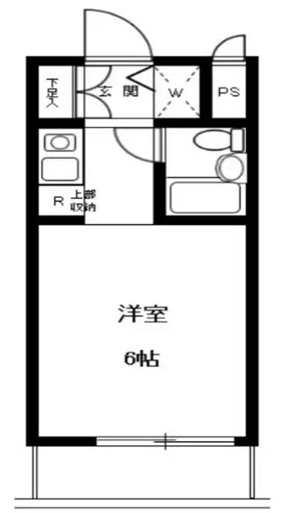 TOP南越谷 1階階 間取り