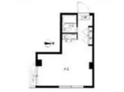 TOP上板橋(ワンルーム/2階)の間取り写真