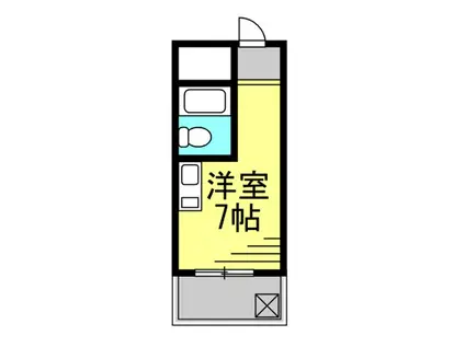 スターヒルズマルサン(ワンルーム/4階)の間取り写真