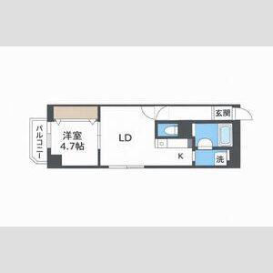 サムティレジデンス札幌駅前(1LDK/5階)の間取り写真