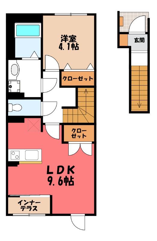 足利市朝倉町アパート