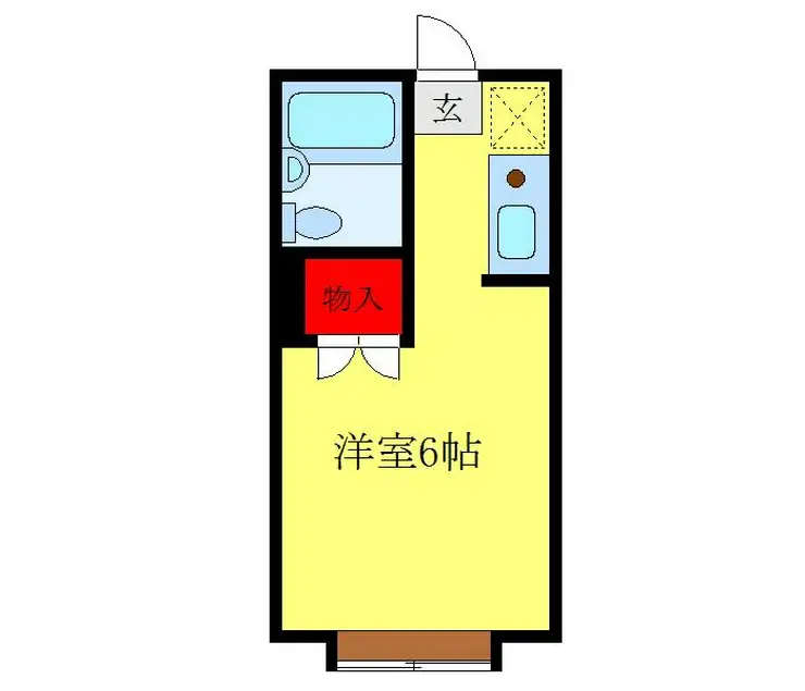 メゾン平野 1階階 間取り