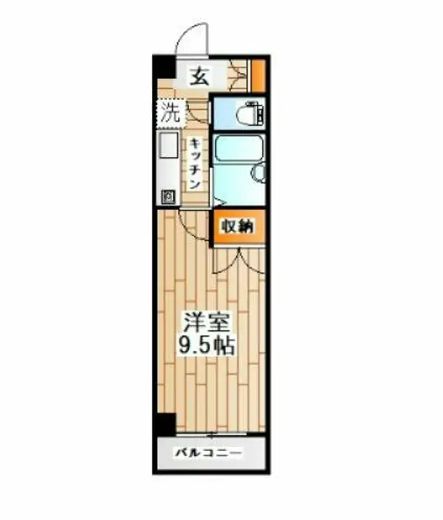 レジデンス草薙 2階階 間取り