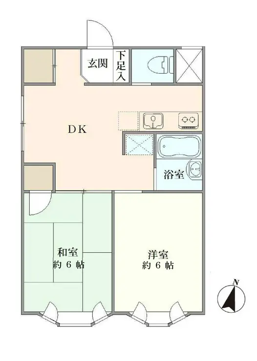 フォーラム北嶺 2階階 間取り