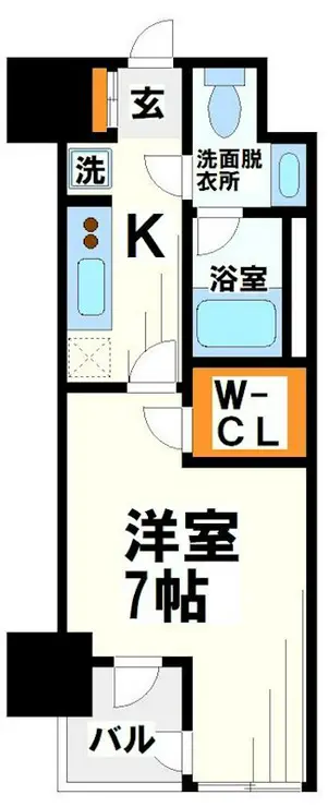 レディアス調布国領 1階階 間取り