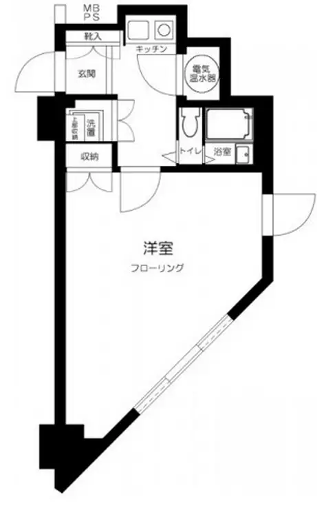 ライオンズマンション西五反田第2 4階階 間取り