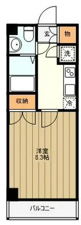ブラン・メゾン武蔵関 3階階 間取り