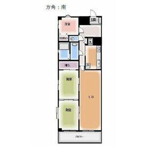 アサヒマンション(2LDK/1階)の間取り写真