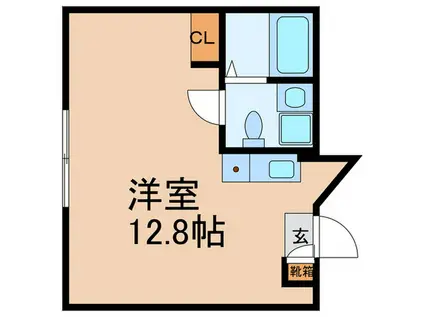 HJ PLACE 護国寺A(ワンルーム/3階)の間取り写真