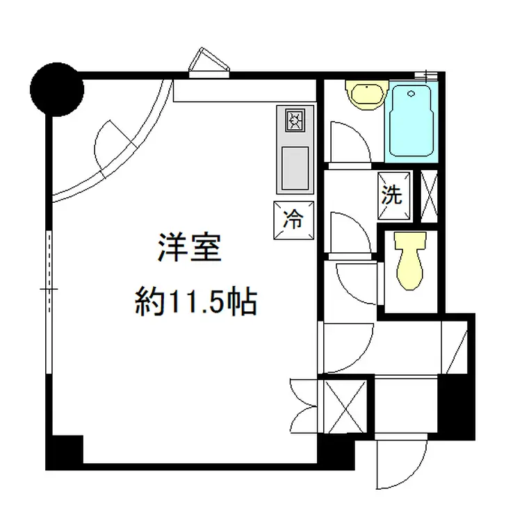 マル井ビル立川 3階階 間取り
