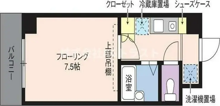 ドレミール東大宮 3階階 間取り