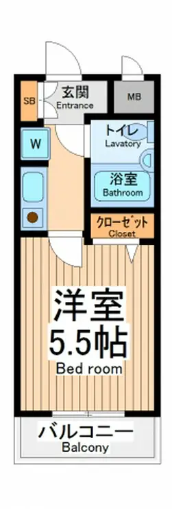 日神パレステージ町田第2 3階階 間取り