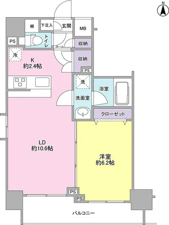 モンレーヴ錦糸町 15階階 間取り