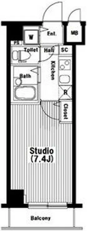 グランド・ガーラ三田 2階階 間取り