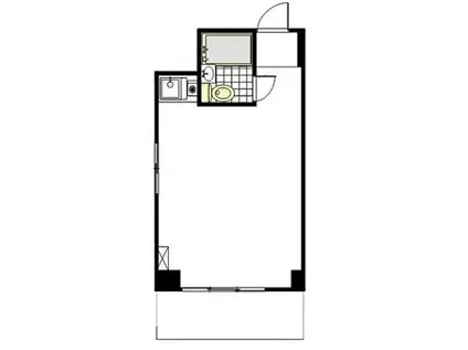 浅草橋シティハイツ(ワンルーム/3階)の間取り写真