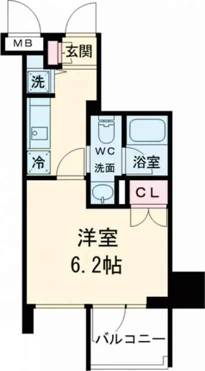 レアライズ立川AZ 4階階 間取り