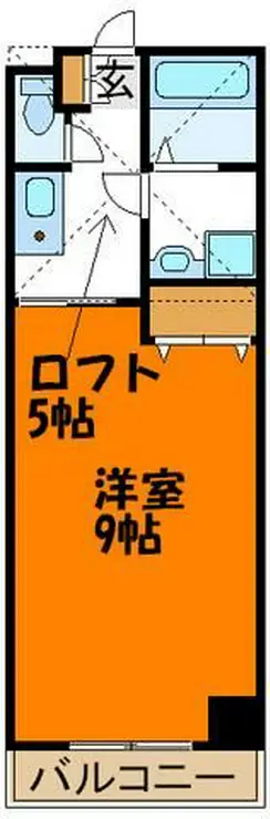 モンステラ駒岡 1階階 間取り