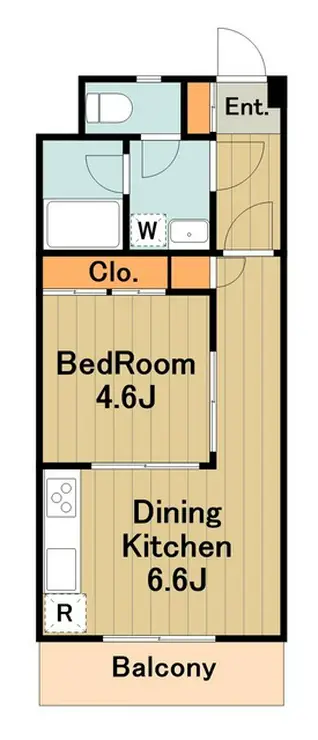プライムガーデン2 3階階 間取り