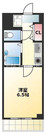 ベルハイツ(1K/2階)の間取り写真