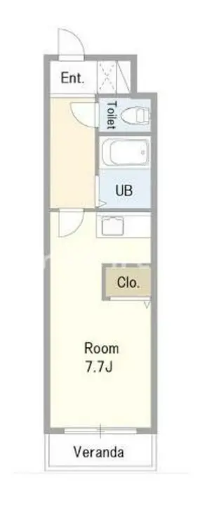 グリーンホームぬくい 1階階 間取り