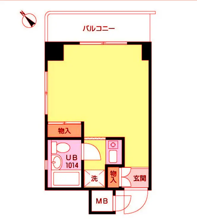光洋天王町ビル 3階階 間取り
