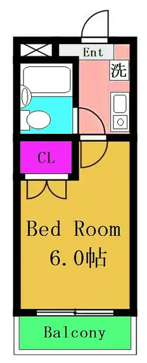 プルミエール1番館 4階階 間取り