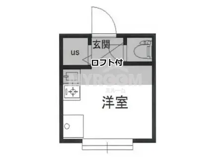 アーバンプレイス明大前(ワンルーム/2階)の間取り写真