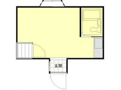 アルトピノ花川(ワンルーム/4階)の間取り写真