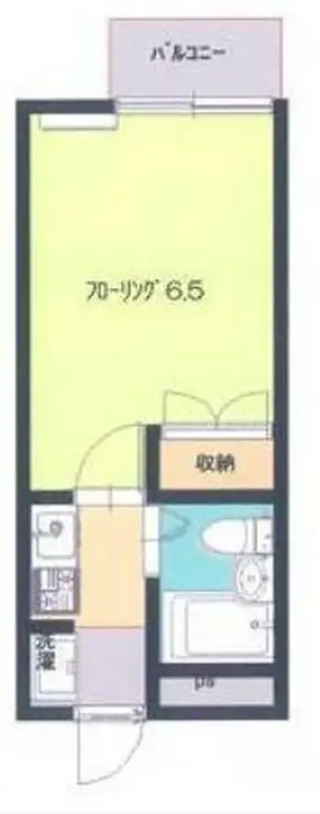 プリティア 1階階 間取り