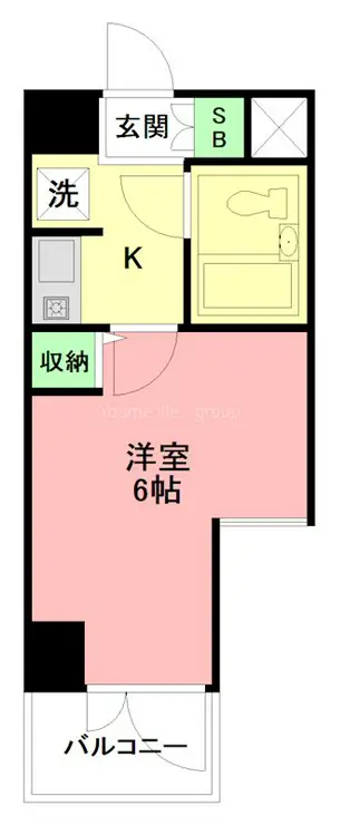 ライオンズプラザ平塚宝町 8階階 間取り
