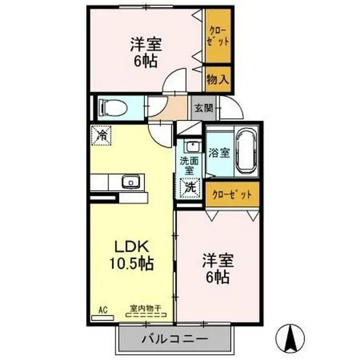 ヴェルドミールSAKAE 2階階 間取り