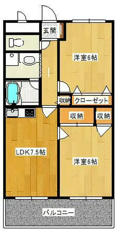 プレミエルA&M 2階階 間取り