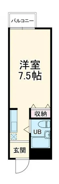 グリーンハイム天山 2階階 間取り