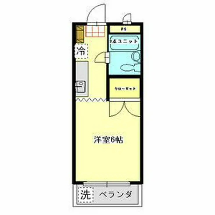 セントヴィラ貝取 3階階 間取り