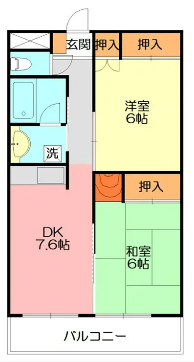トーンハイムIII 3階階 間取り