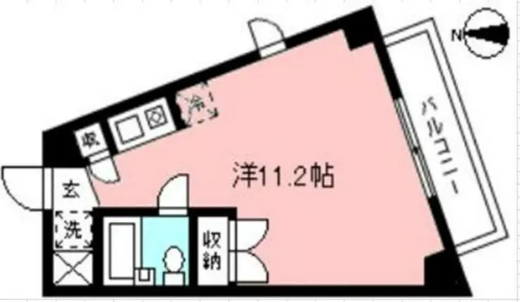 セイジョー二子新地ビル 3階階 間取り