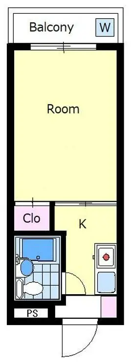 ハイタウン目黒 3階階 間取り