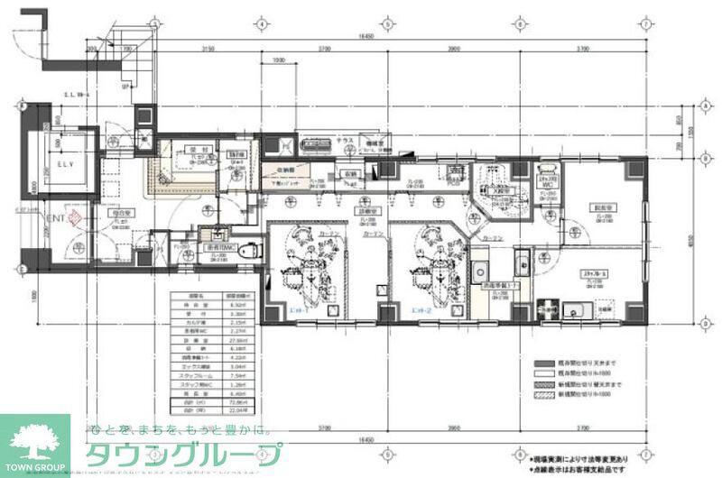 ユースクエア築地(ワンルーム/1階)の間取り写真