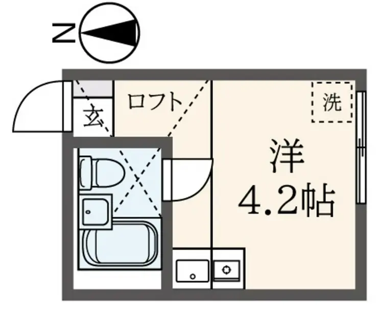 ドリームハウス向ヶ丘第5 1階階 間取り