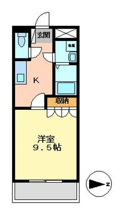 アヴニール 2階階 間取り