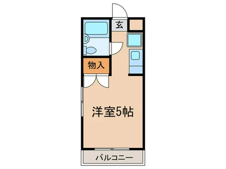 MID東府中ビル 4階階 間取り