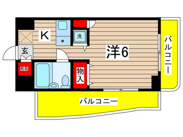 パレ・ドール検見川 2階階 間取り
