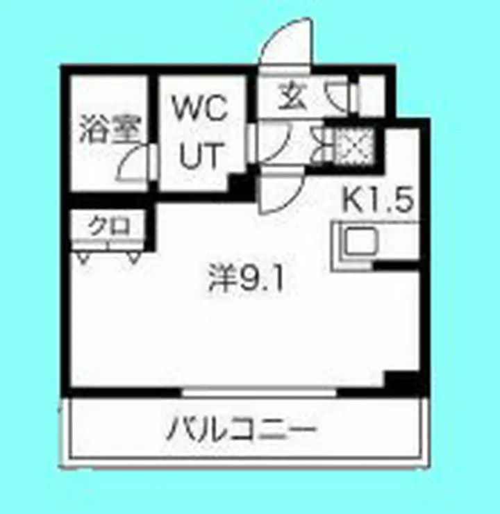 スパシエ大森エセンザ 3階階 間取り