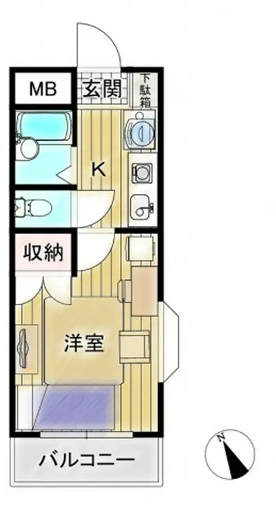 メゾンドブランシュ 2階階 間取り