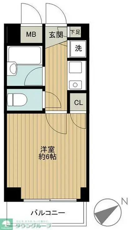 プレール西新宿 7階階 間取り